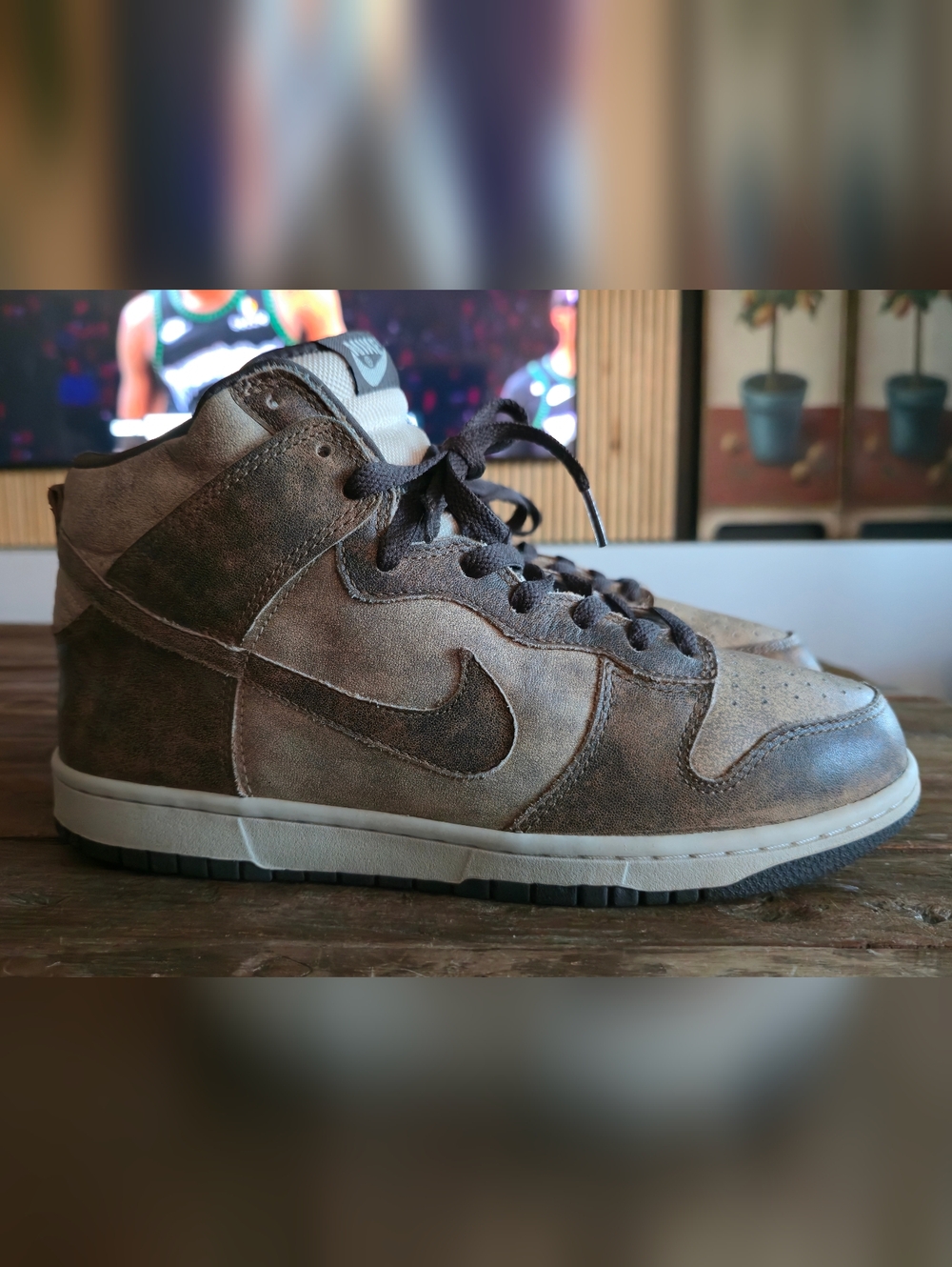 Nike Dunk High 2003 Grunge Dirty Pack  Sz 11 Vintage